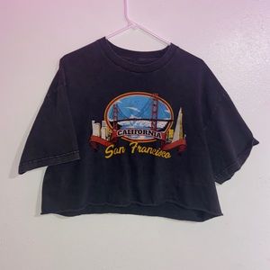 john galt/brandy melville cropped tee